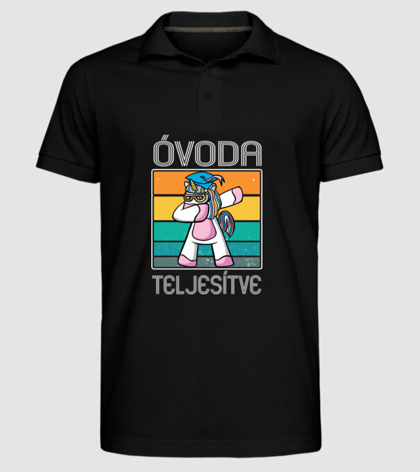 minta fekete pólón