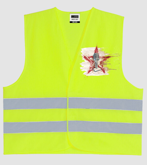  minta neonsárga pólón