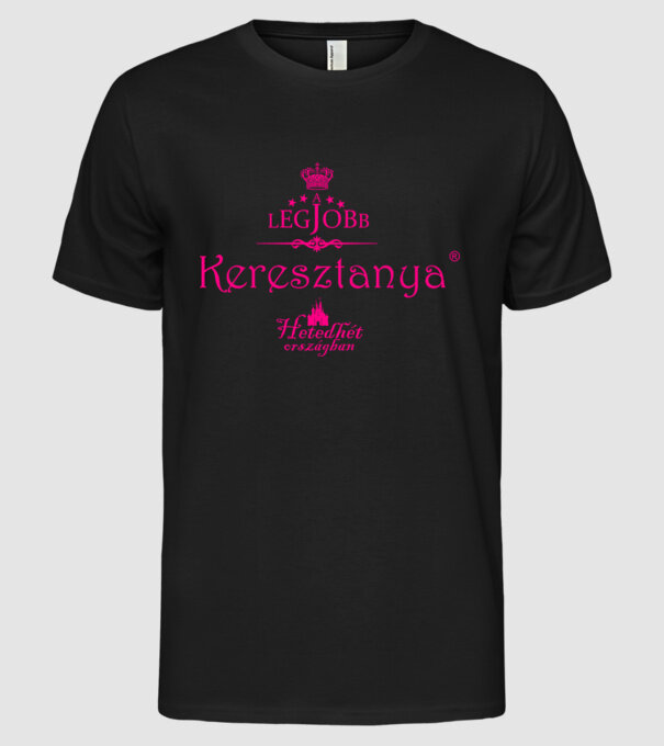  minta fekete pólón