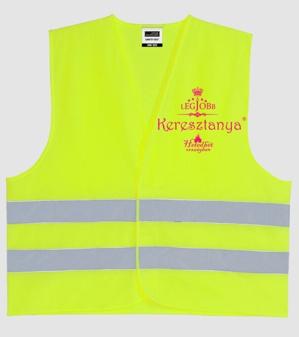  minta neonsárga pólón