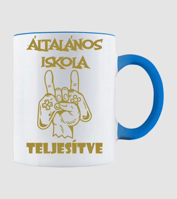  minta világoskék pólón