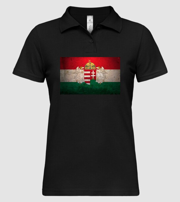  minta fekete pólón
