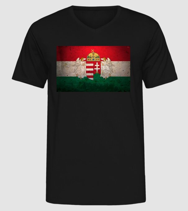  minta fekete pólón