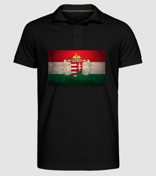  minta fekete pólón