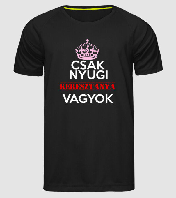  minta fekete pólón