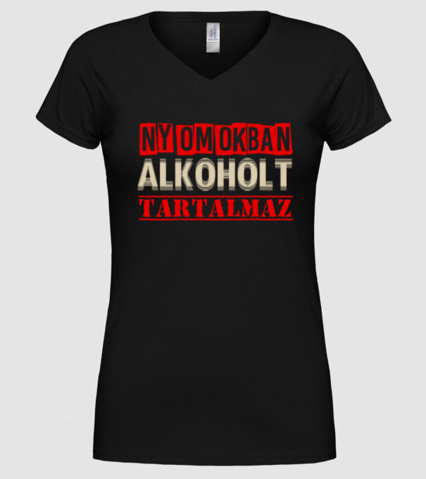  minta fekete pólón