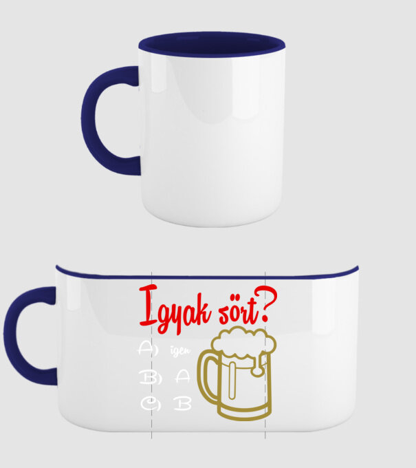  minta sötétkék pólón