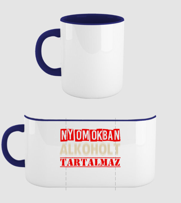  minta sötétkék pólón
