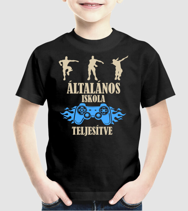  minta fekete pólón