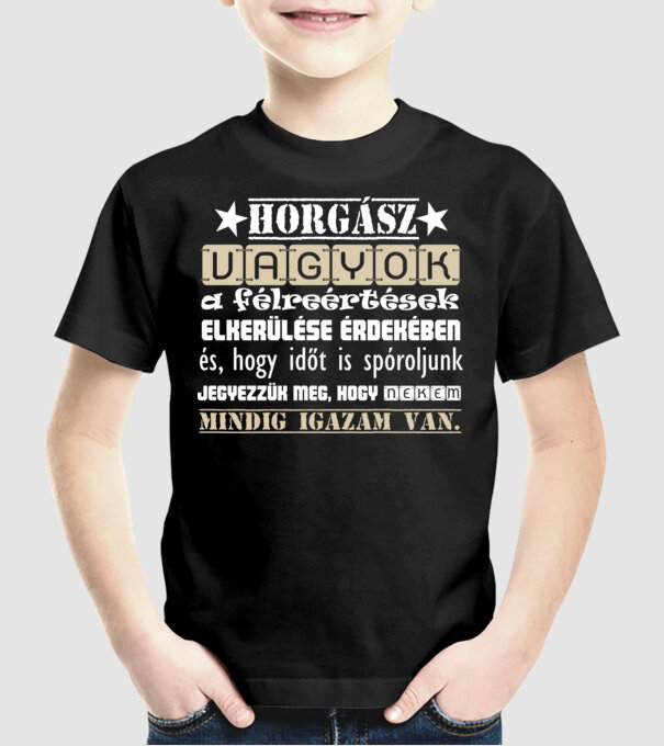  minta fekete pólón