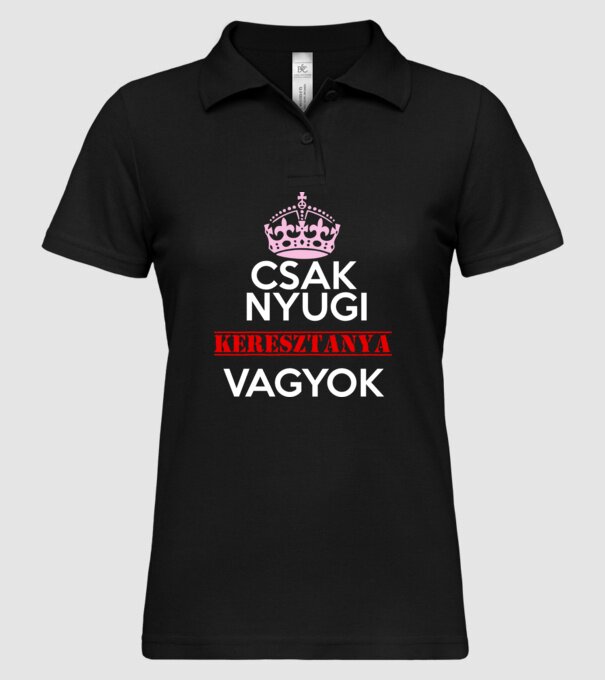  minta fekete pólón