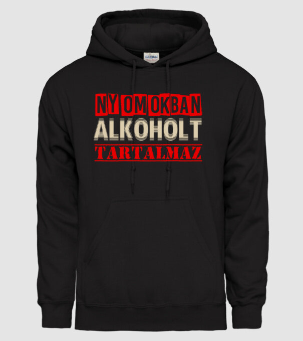  minta fekete pólón