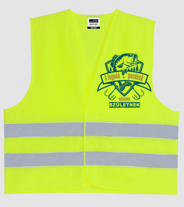  minta neonsárga pólón