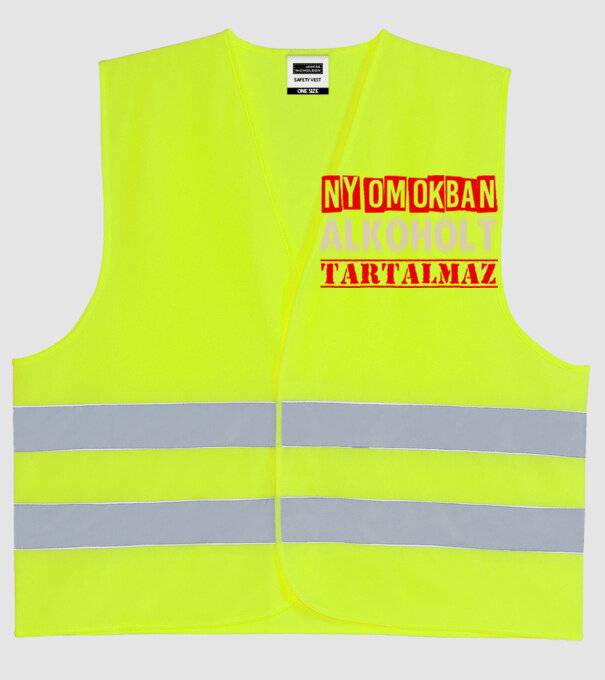  minta neonsárga pólón
