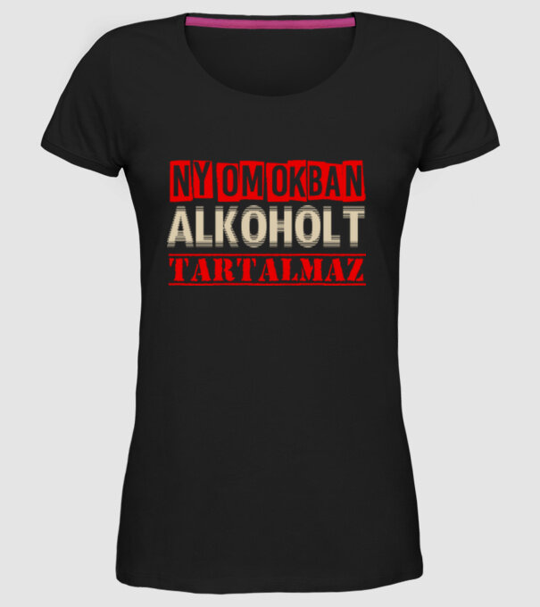  minta fekete pólón