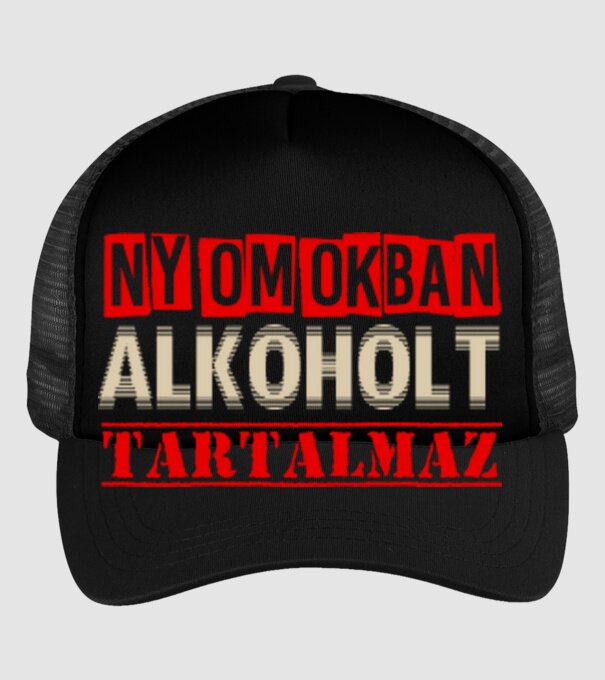  minta fekete pólón
