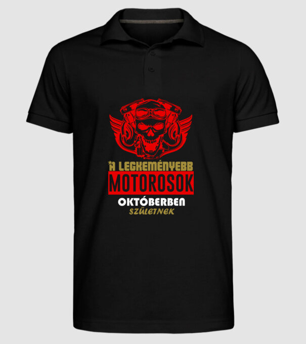  minta fekete pólón