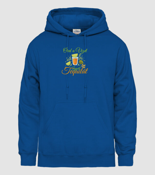  minta királykék pólón