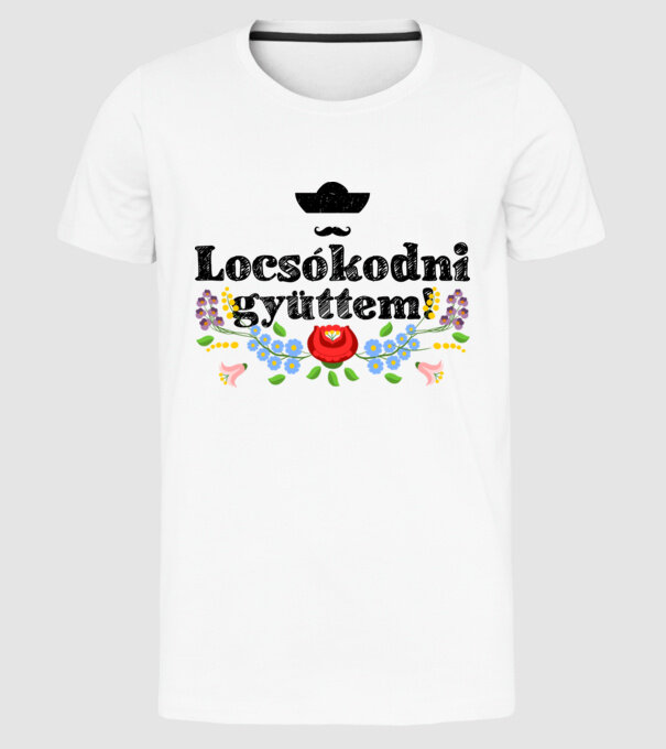  minta fehér pólón