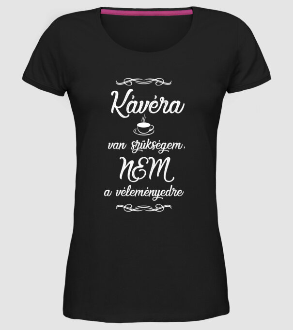  minta fekete pólón
