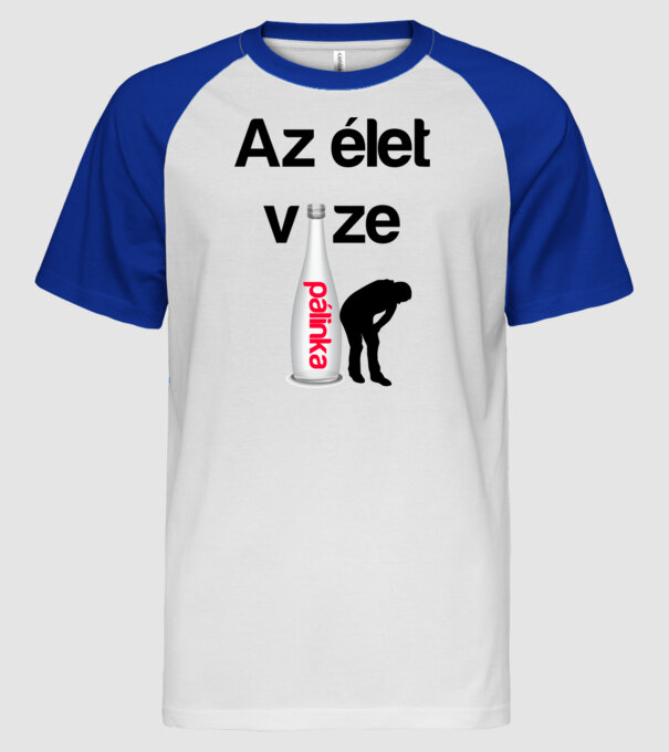  minta fehér/royal pólón