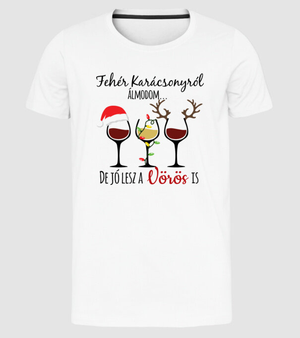  minta fehér pólón