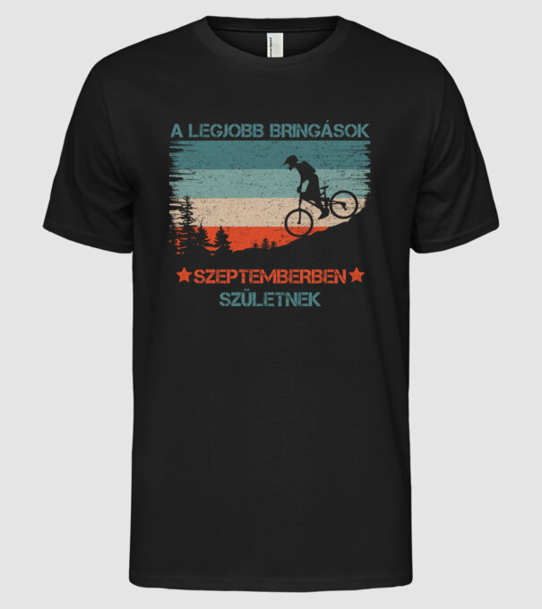  minta fekete pólón