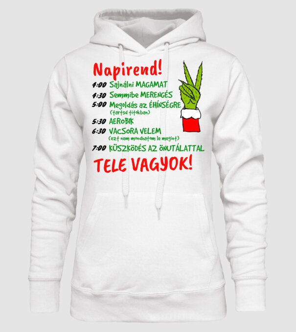  minta fehér pólón